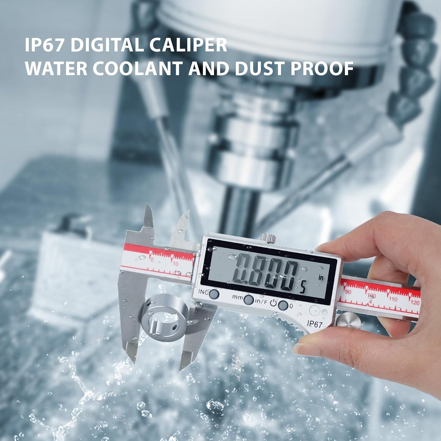 Professional Grade Digital Caliper 0-6 Inch - Incremental Mode & LCD Screen