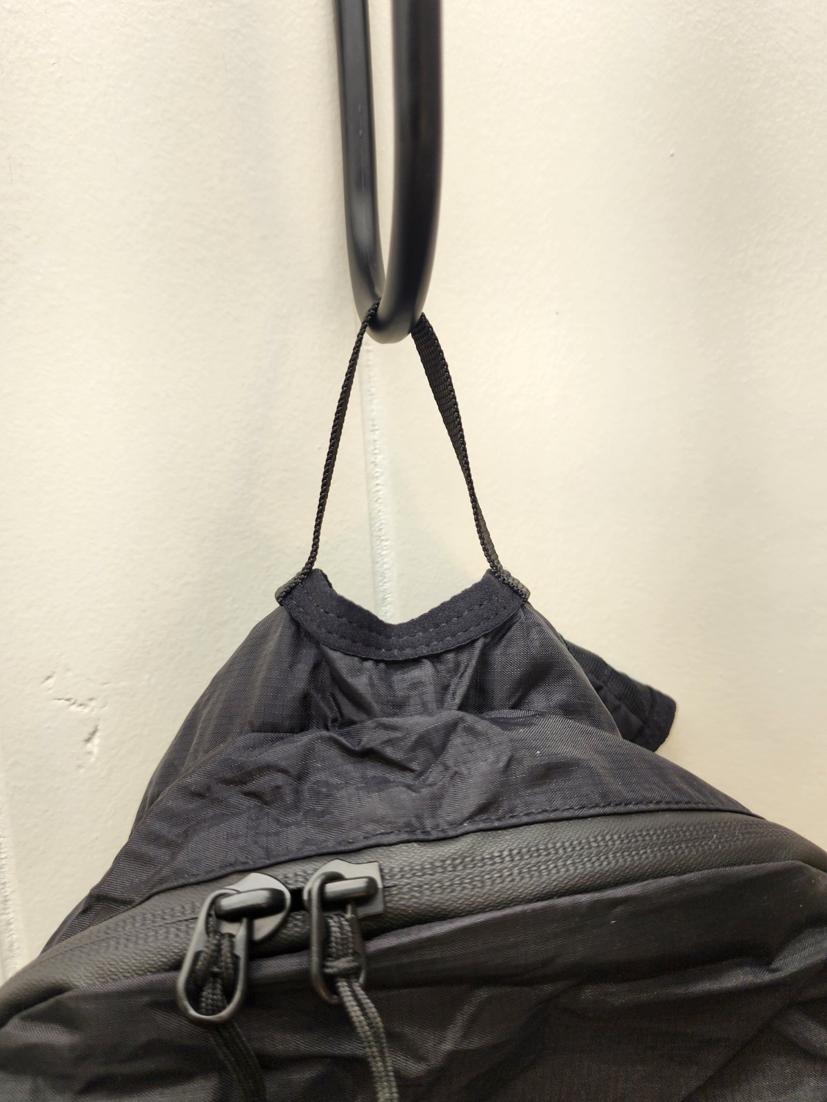 Backpack With Hydration 2 Bottles Black Compact