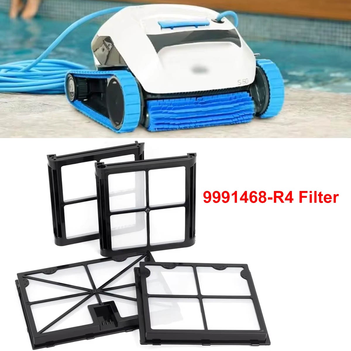 9991468-R4 Ultra Fine Filter For Dolphin S50, S100, Active 10 15 T15 T25 E10