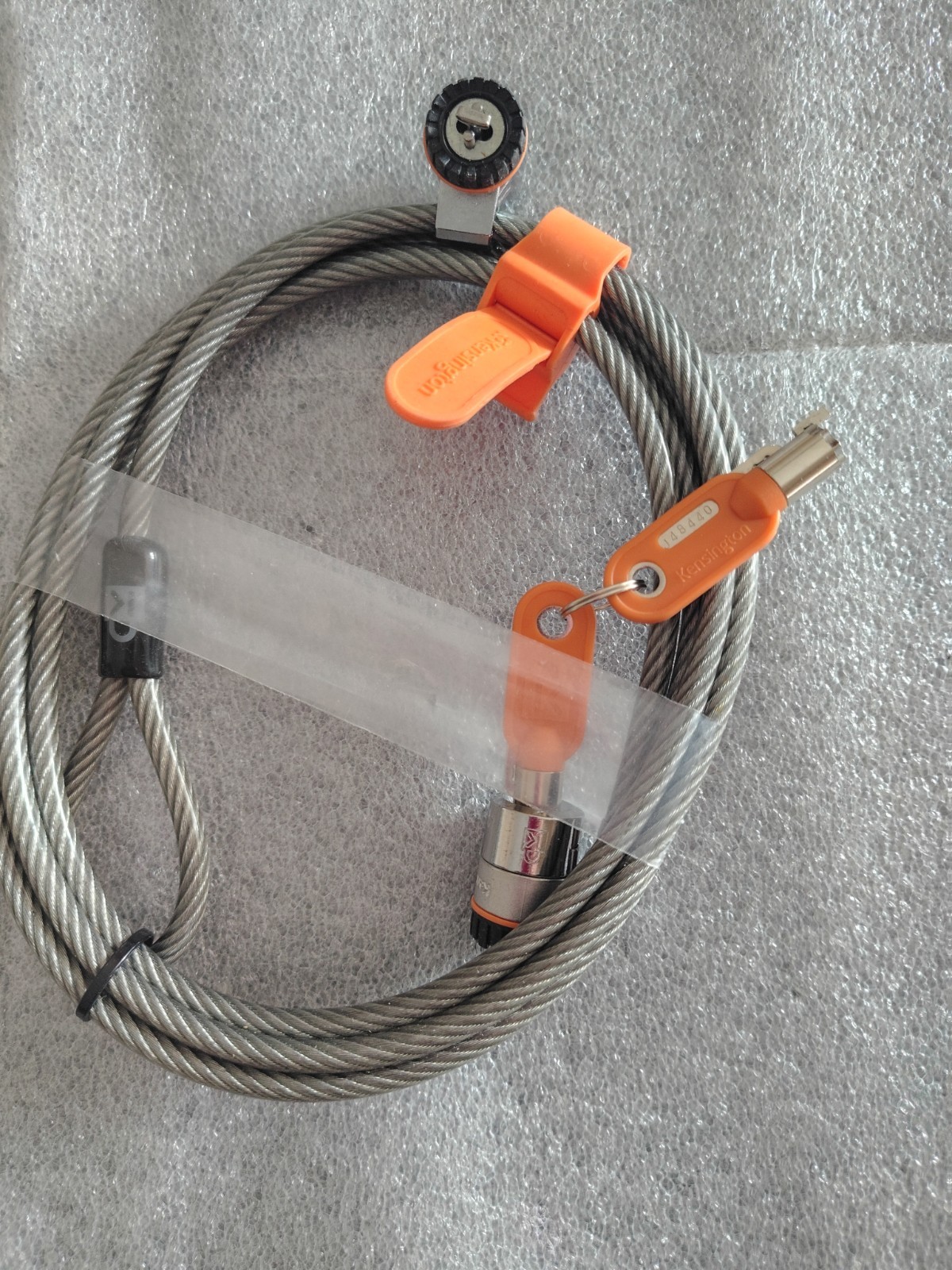 Kensington Keyed Laptop or Bicycle Lock