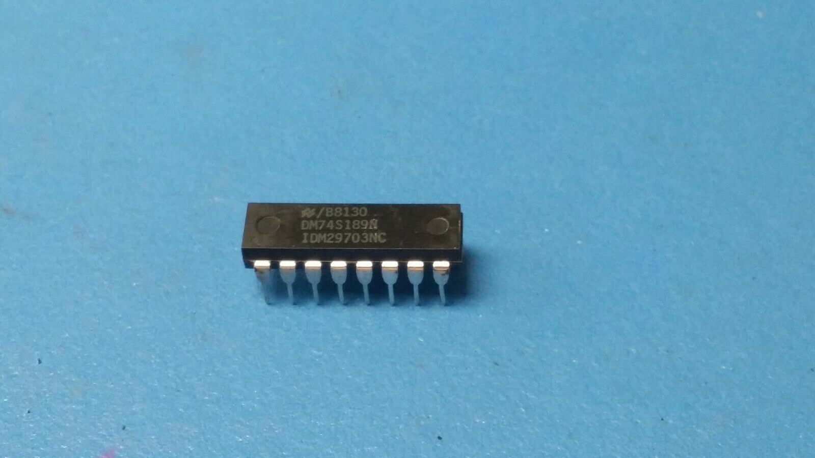(3 PCS) DM74S189N NSC Standard SRAM, 16X4, 35ns, TTL, PDIP16