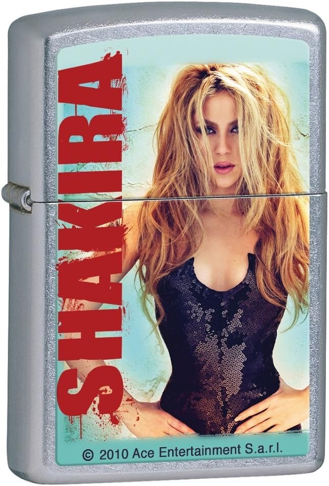 zippo Shakira Photo Street Chrome 28029
