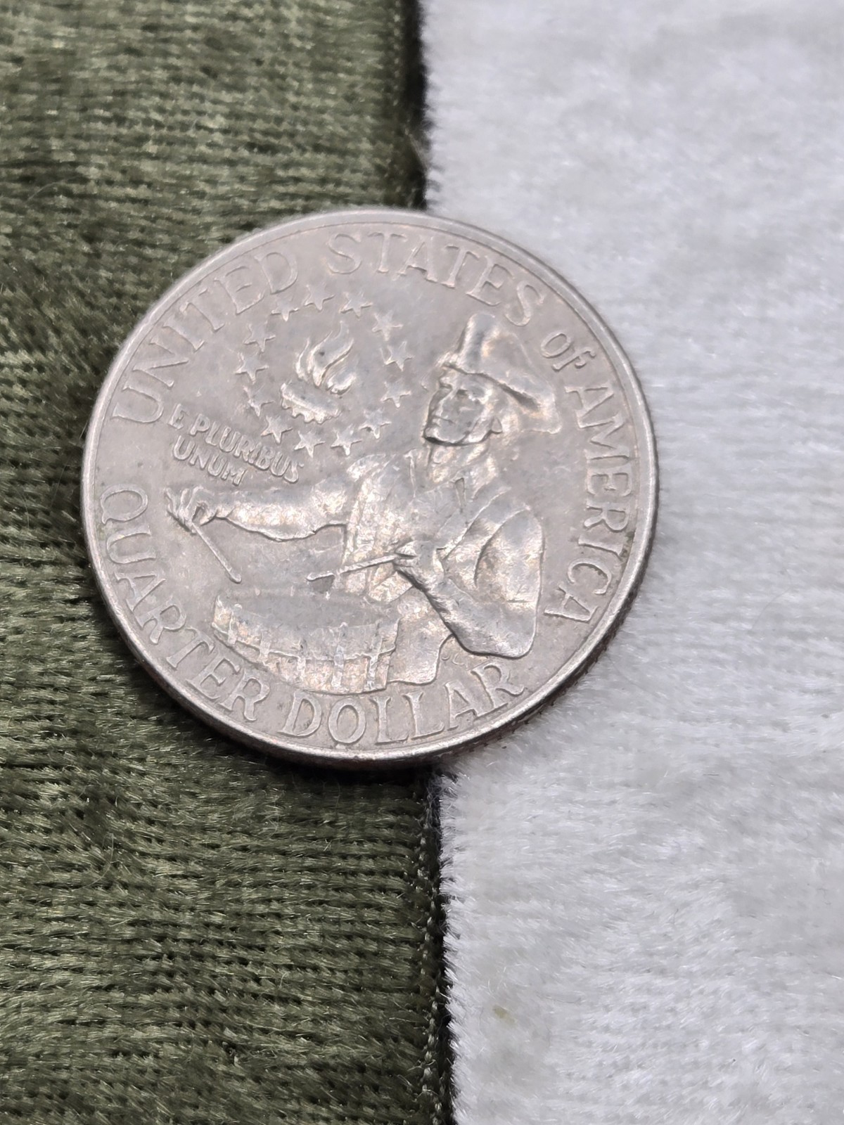 1976-D 25C Clad Washington Quarter