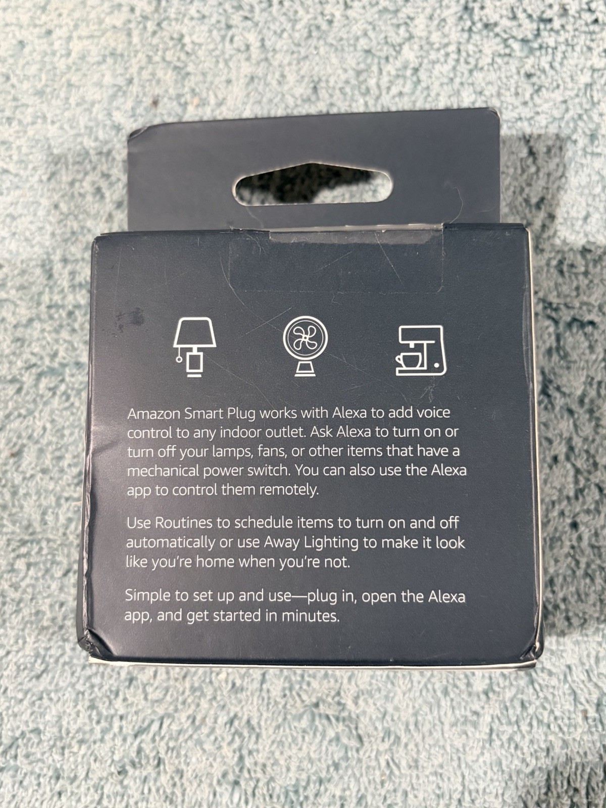 NIB Amazon Alexa Smart Plug — Wi-Fi Smart Home Device