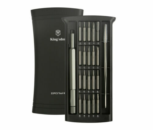 22PC Tool Kit Set Tripoint Screwdriver for iPhone 7/6/11/8/X Samsung Galaxy S21