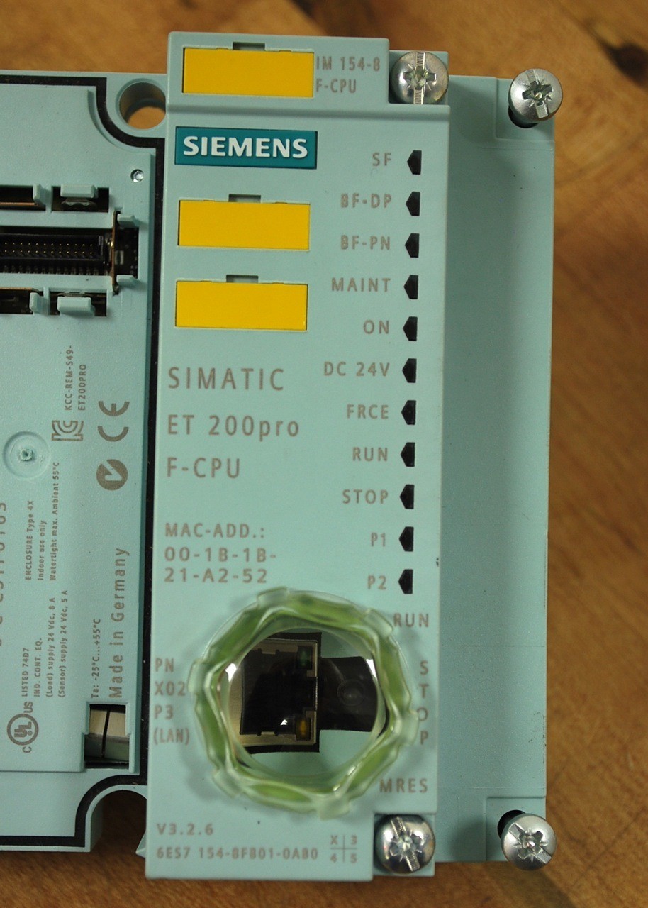 Siemens Simatic 6ES7 154-8FB01-0AB0 Interface Module IM 154-8F CPU - NEW