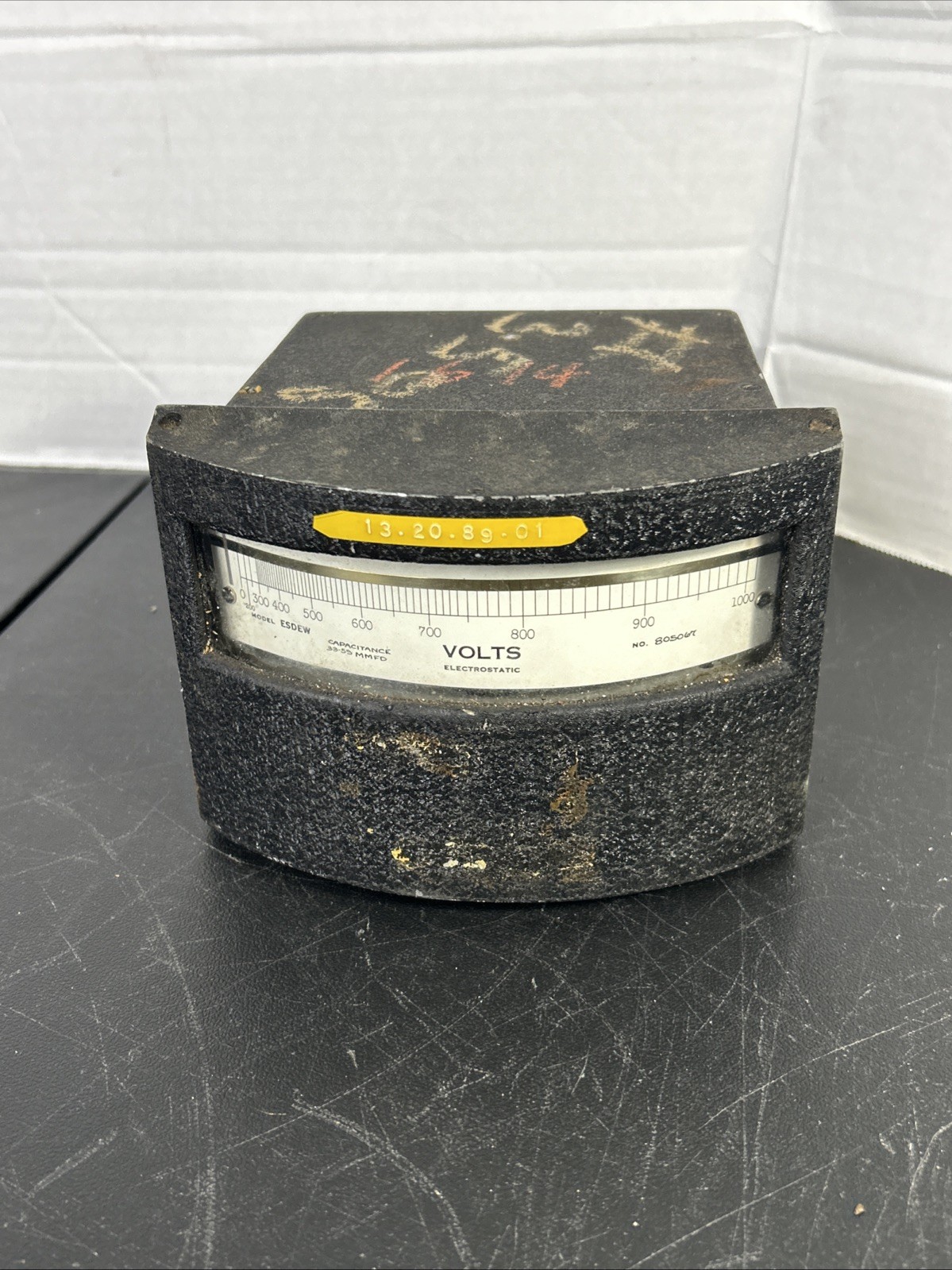Sensitive Research Electrostatic Voltmeter ESDEW 0-1000 Panel Mount