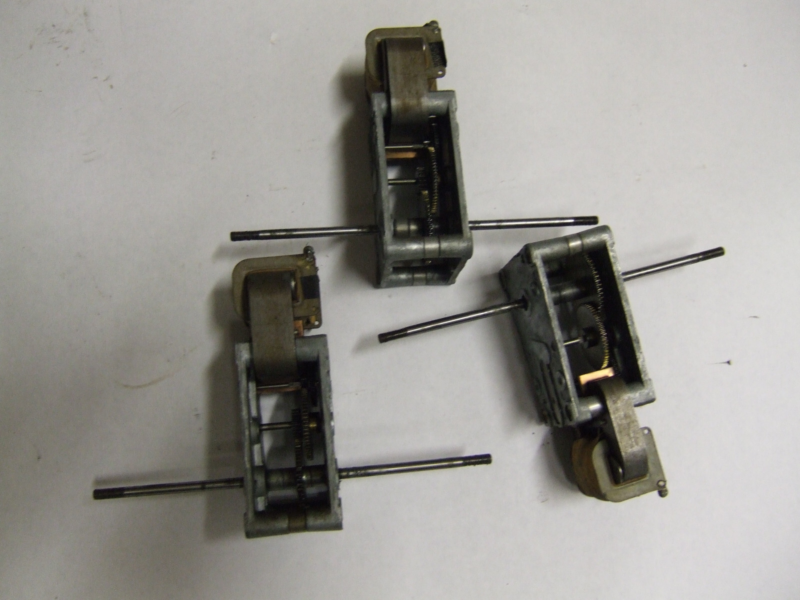 Bally bingo pinball KEENEY FLASHER SLOT MOTORS (3)