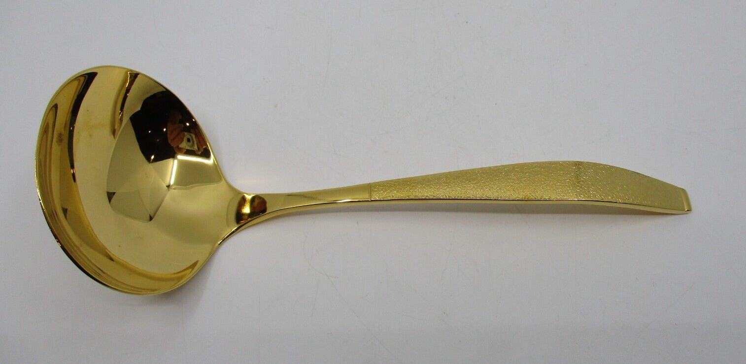 ONEIDA STAINLESS GOLDEN MONTINA GRAVY LADLE  - 7 1/8"  01S