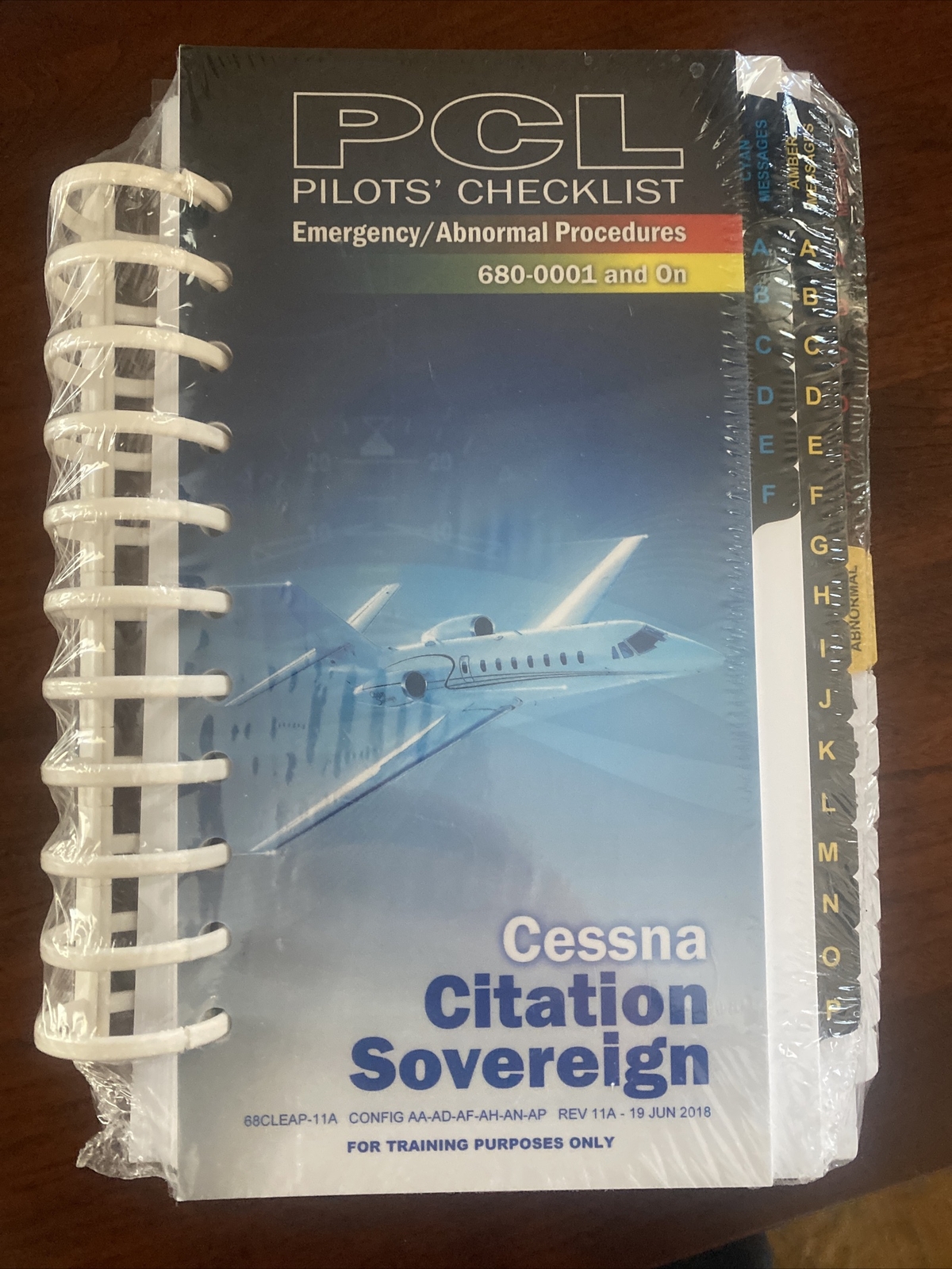 Cessna Citation Sovereign 680 Pilot's Emergency /Abnormal Checklist