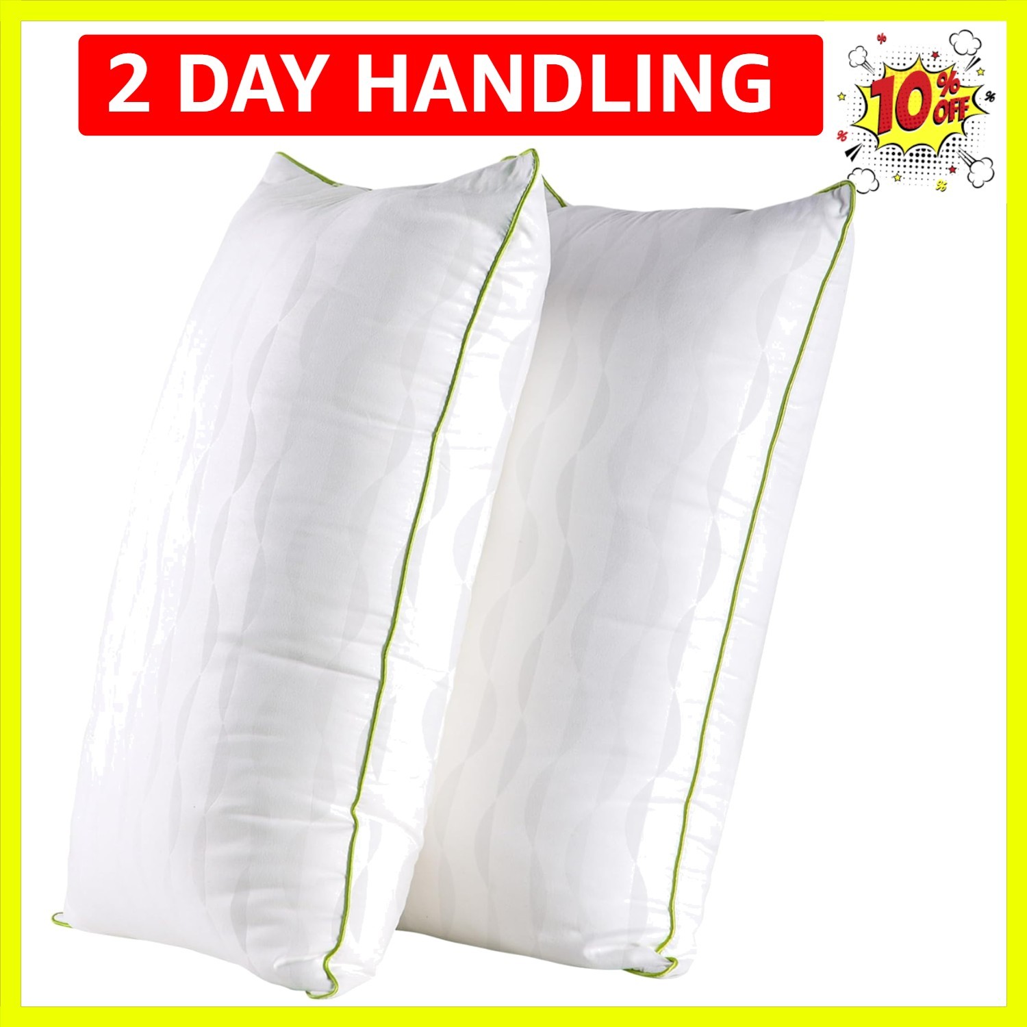 Bed Pillows King Size Set of 2,for Sleeping, Adjustable King Pillows 2 Pack w...