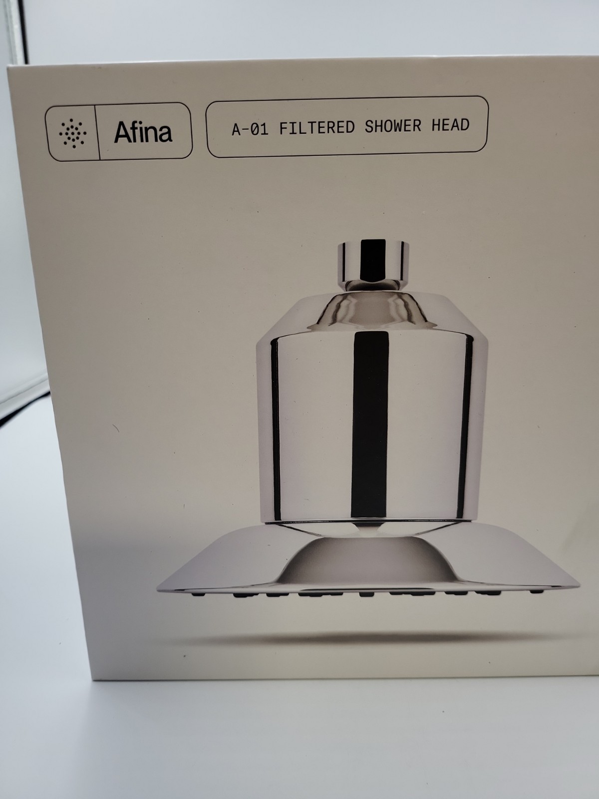 Afina A-01 Filtered Shower Head - High Pressure Rain Shower System- 1.8GPM MAX