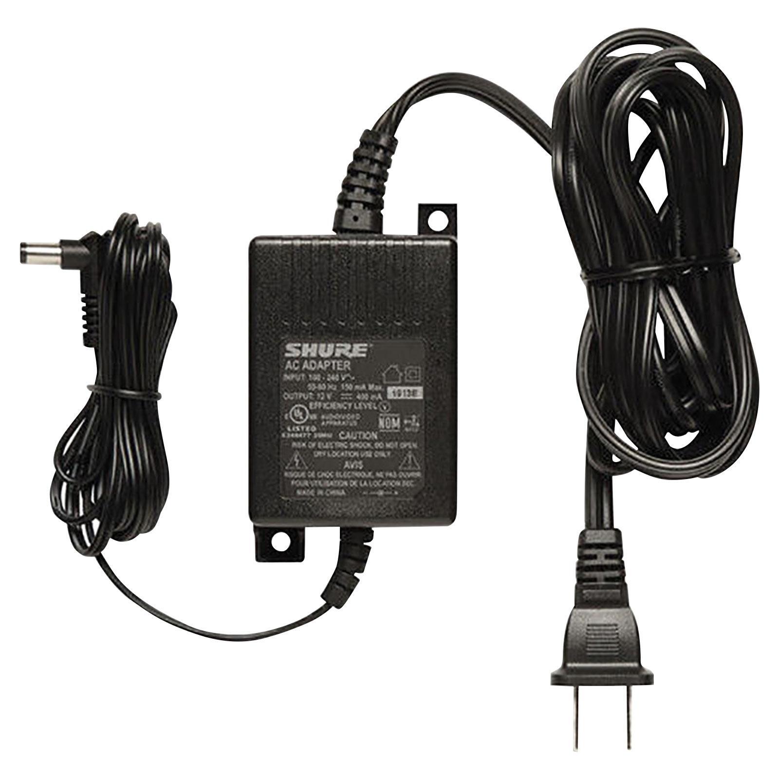 Shure PS24US Power Supply for BLX, PGX, SLX Wireless Microphone Systems
