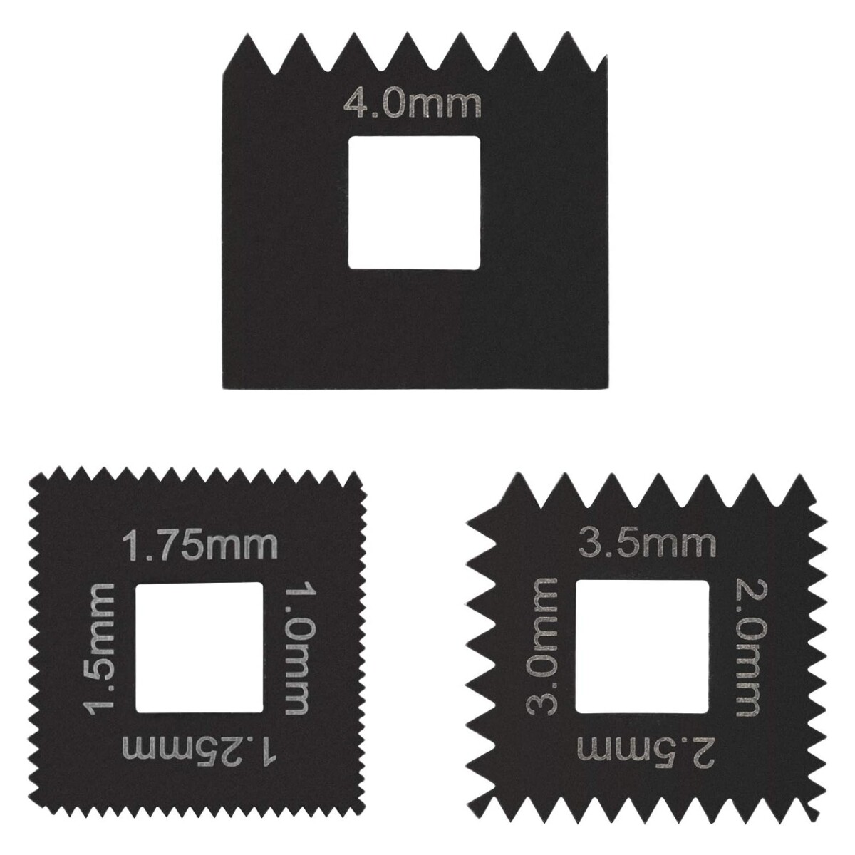 3PCS Metric Die Set for 202817 7402 Universal Outside Thread Chaser