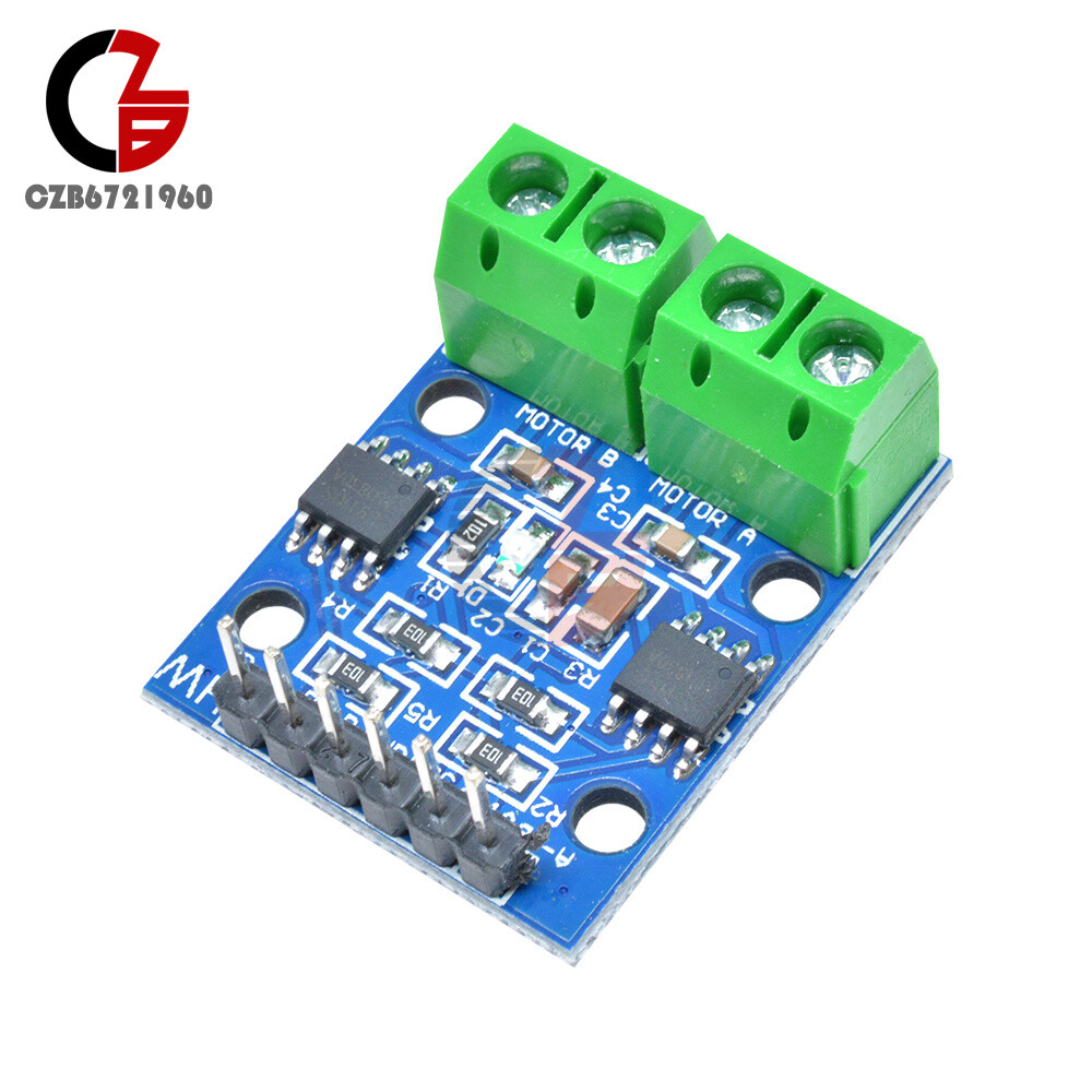 10Pcs H-bridge Stepper Motor Dual DC Motor Driver Controller Board L9110S