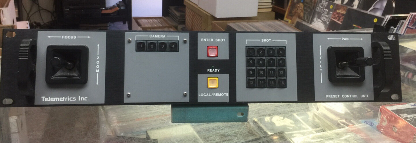 Telemetrics CP-RMQ-S Rack mount Quad Camera Control