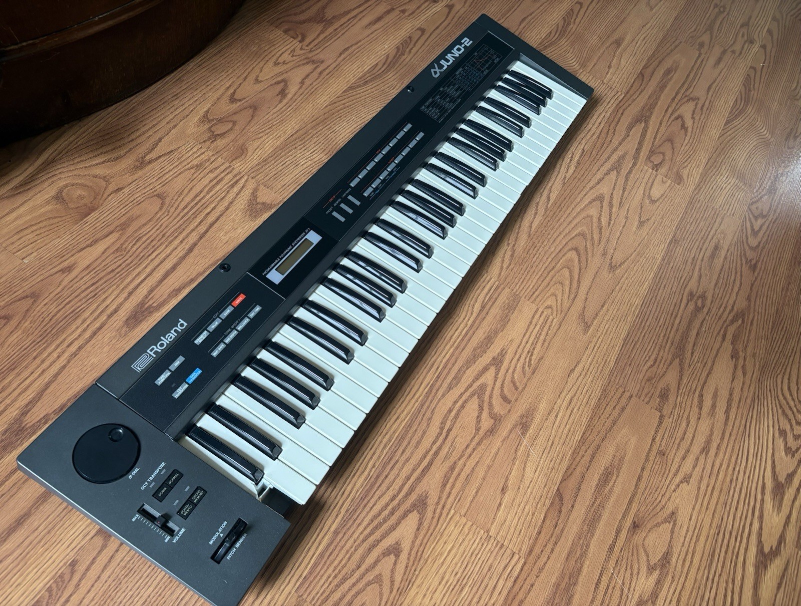Roland Alpha Juno-2 w/ Manual & Stand – Classic Sound – Read Issues