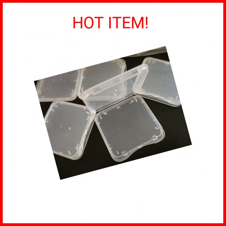 10 pcs SD MMC / SDHC PRO DUO Memory Card Plastic Storage Jewel Case (memory card