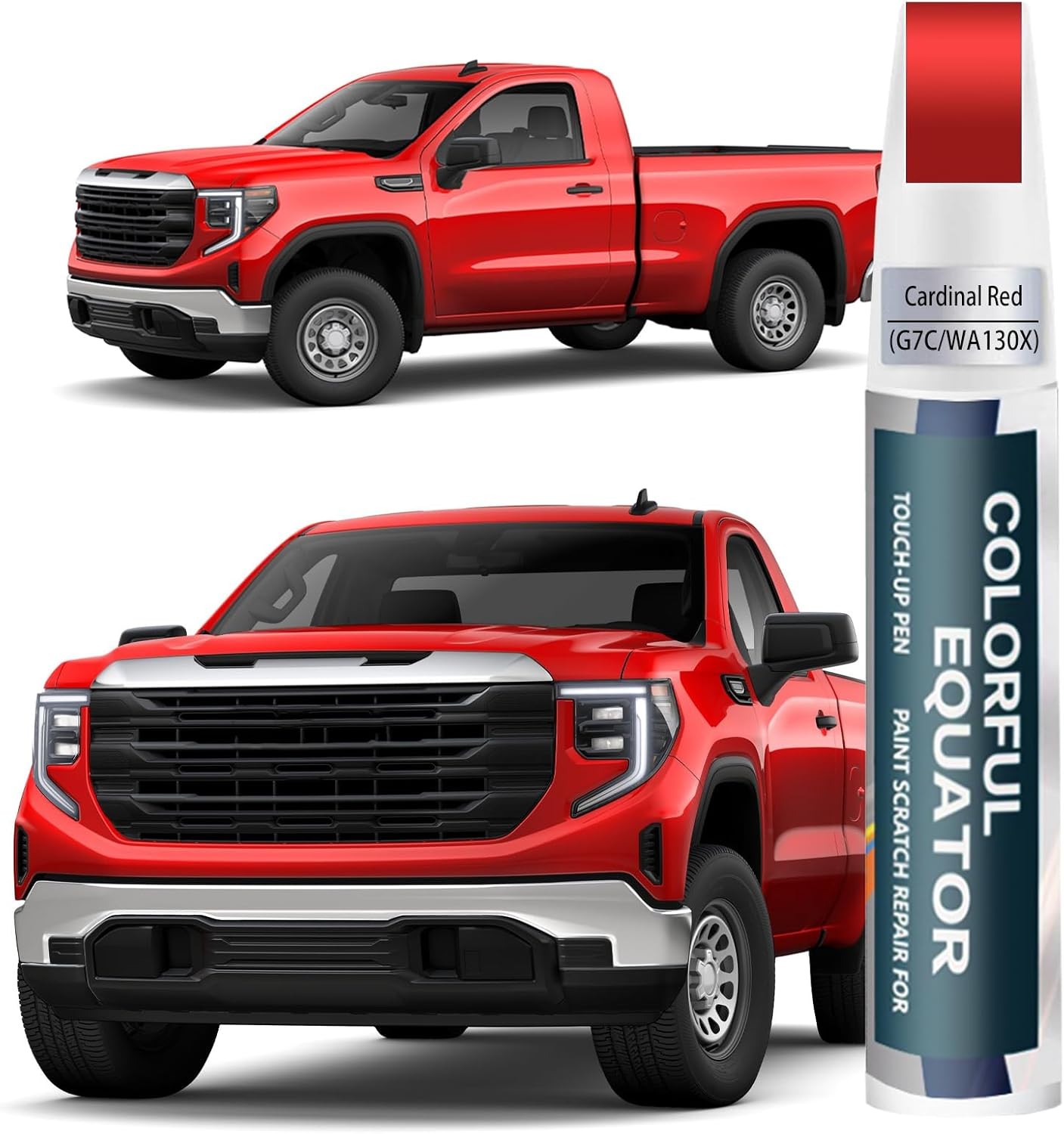 Touch Up Paint Kit for GMC Cardinal Red G7C/WA130X Car Scratch Remover Kit