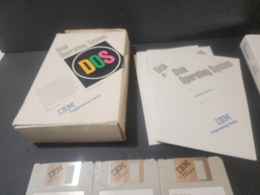 Sealed DOS 5.0 IBM Computer 3.5 Diskettes 1992 PC