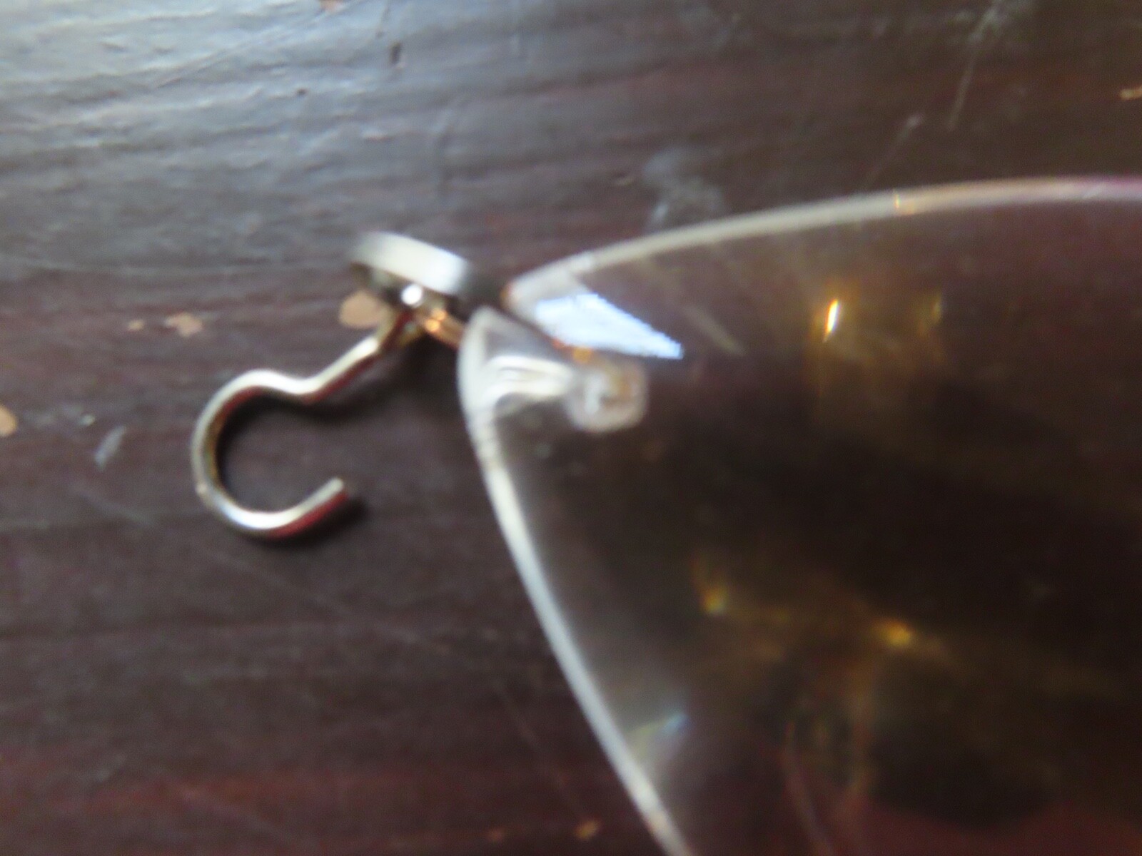 Pottery Barn Set 10 Large Clarissa Teardrop Replacement Crystals Silver Hook~New