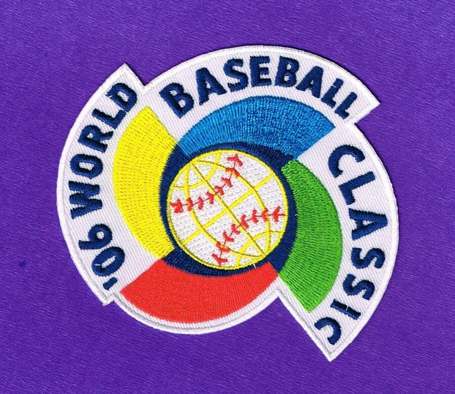 2006 WORLD BASEBALL CLASSIC PATCH - 4¼ INCHES WIDE