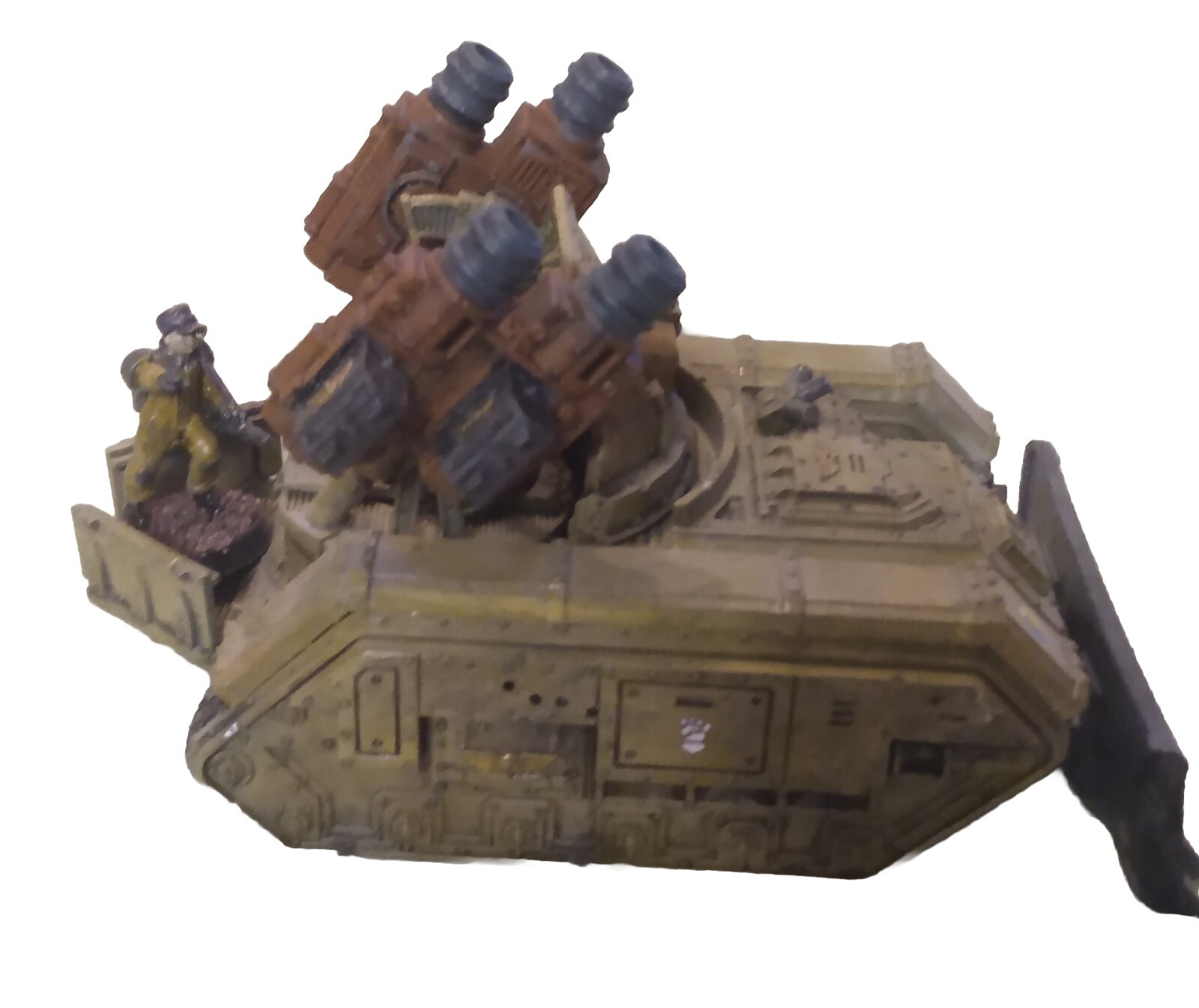 Warhammer 40K Armoured 3 In 1 Custom Support Tank Conversion: Magnetized Weapons