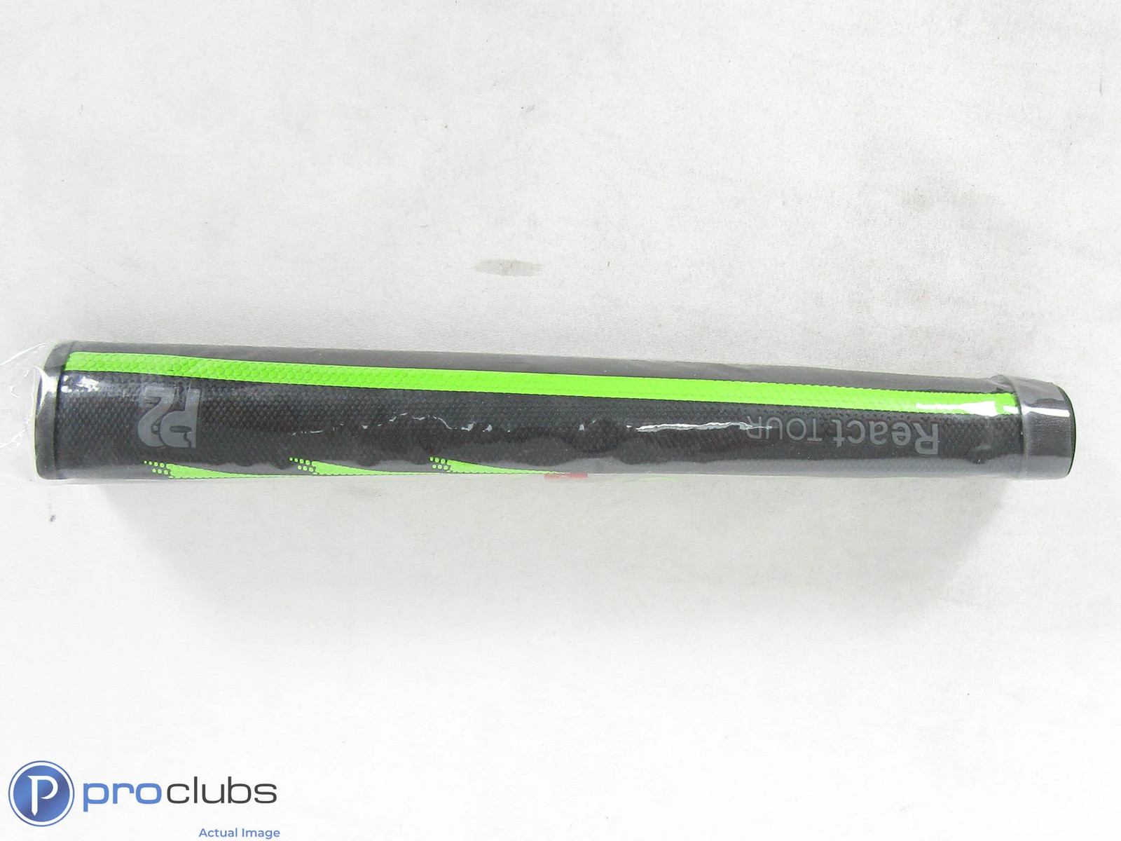 New! P2 Black/Green React Tour Putter Grip - 508984