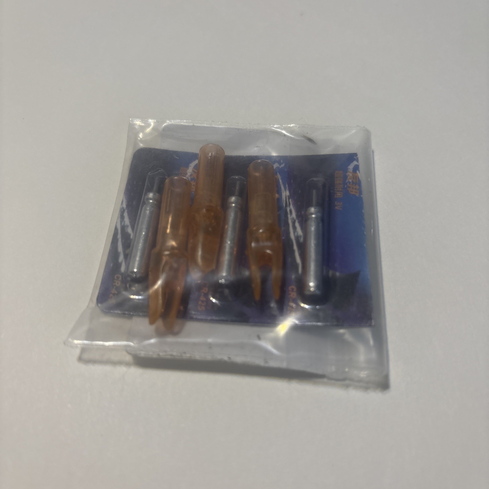 Burt Coyote Lumenok Signature Nocks Orange 3pk 3 Pack Light Up w/ Batteries