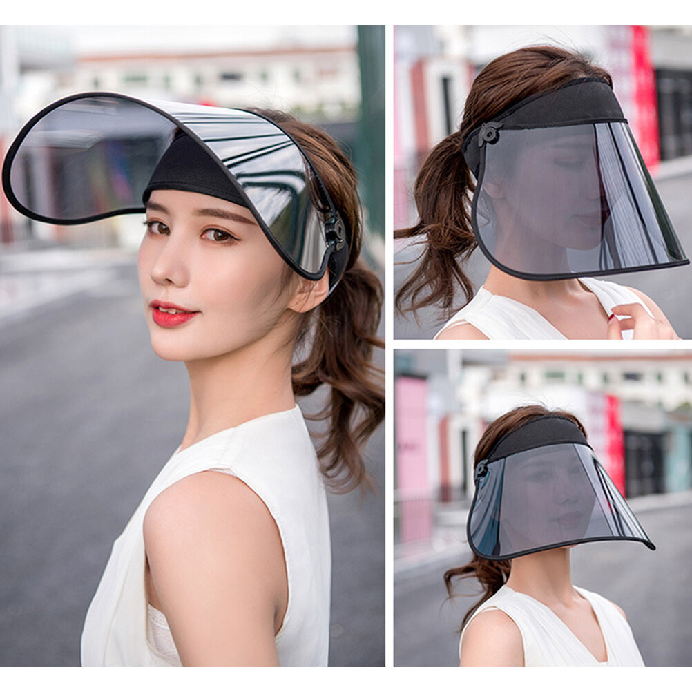 Adjustable Sun 360° Rotation Sun Visor Hat UV Protection Hat Face