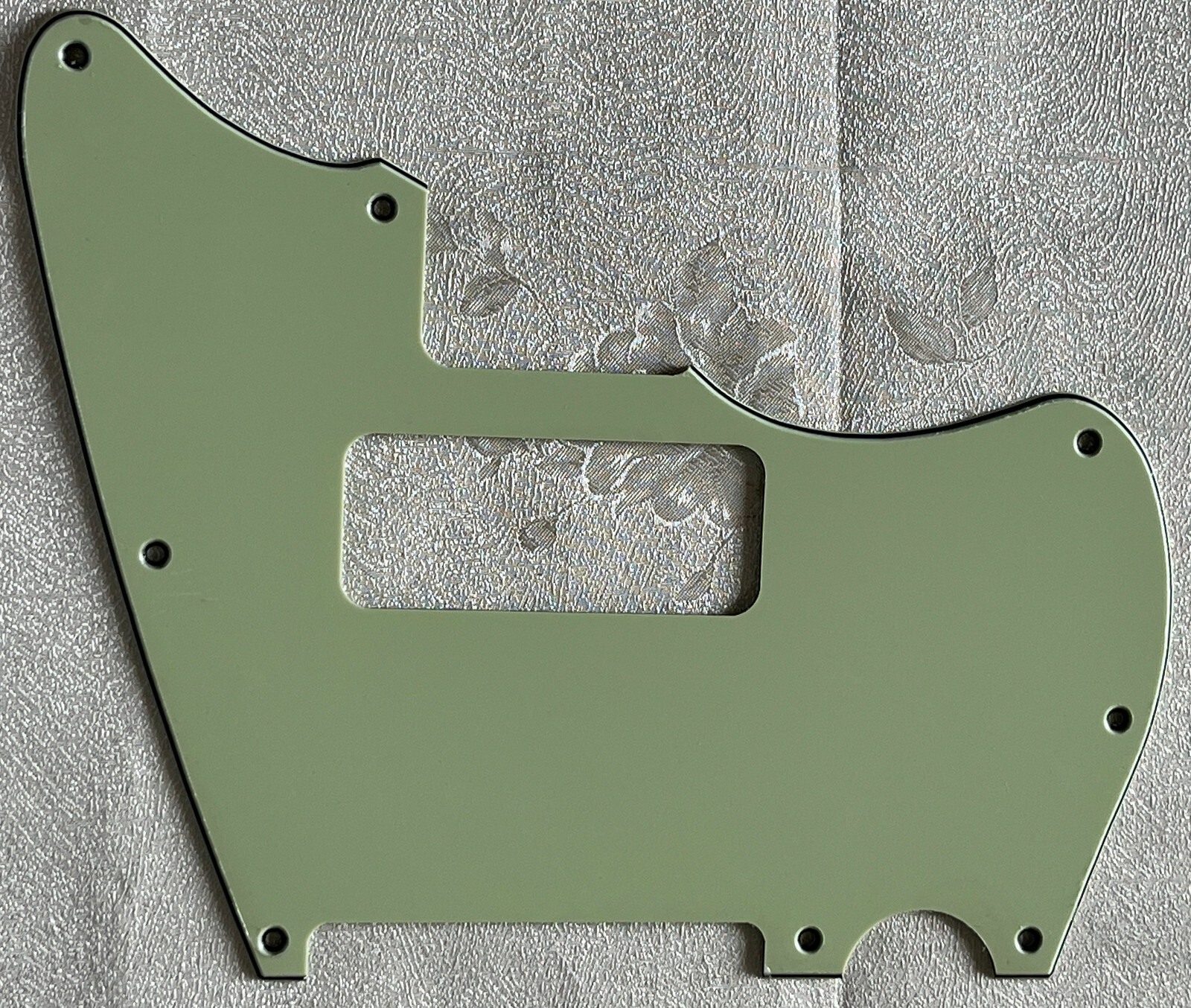 Custom For Jazzcaster Telemaster Hybrid With P90 Guitar Pickguard Vintage Green