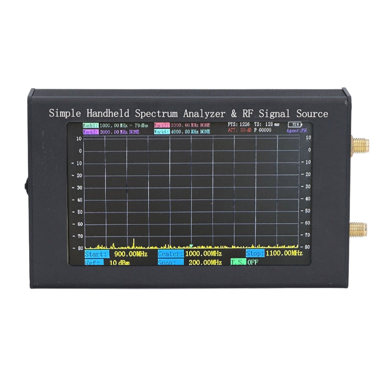 Handheld Spectrum Analyzer Portable Reliable Signal Generator For RF Testing
