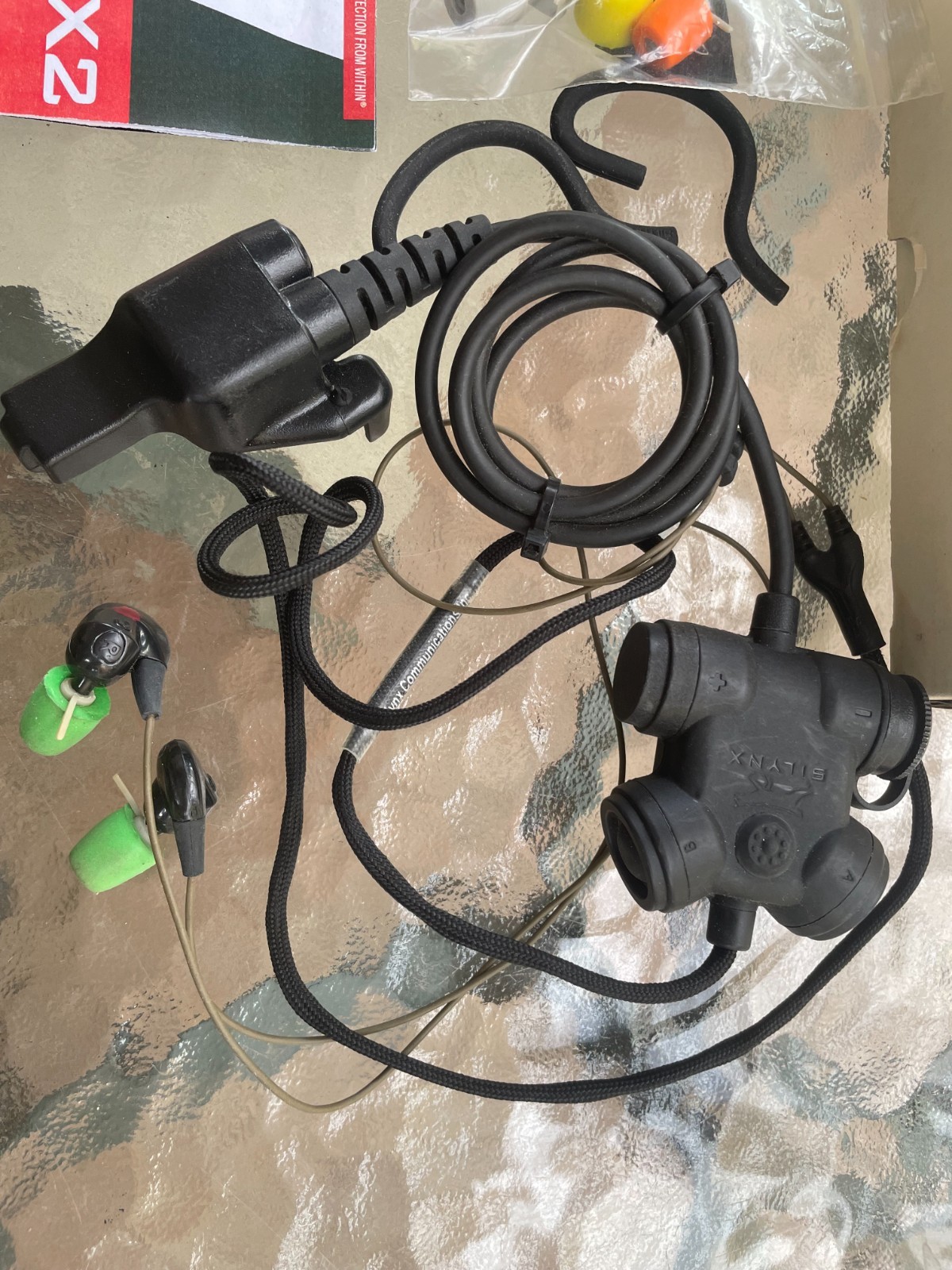 Silynx Clarus Hearing Protection, and communication kit