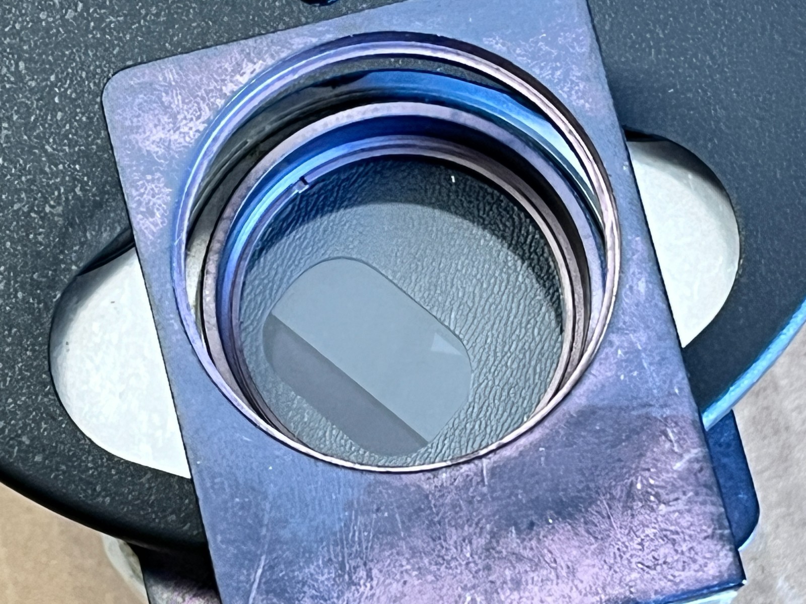 Hoffman Modulation Contrast Turret Condender on Nikon Diaphot Condenser Mount