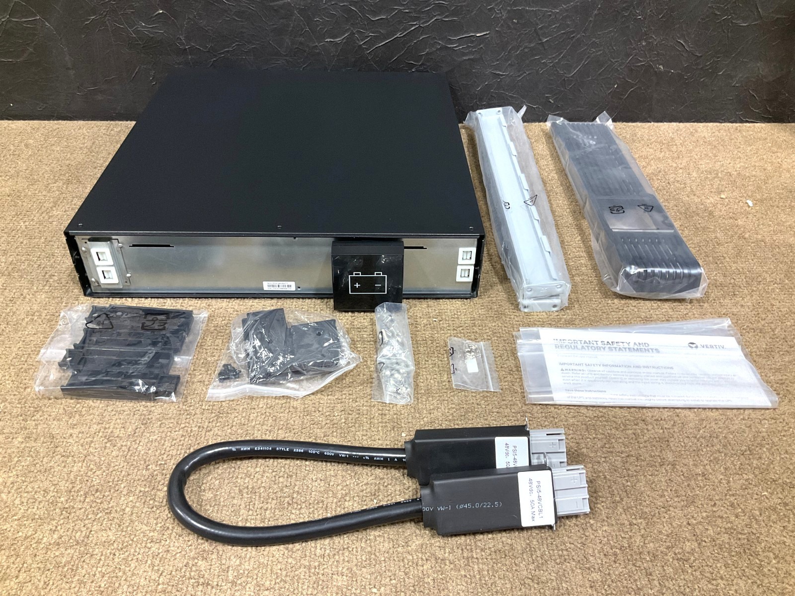 Liebert Battery Enclosure Model Number # PSI5 PSI5-48VBATT Cabinet