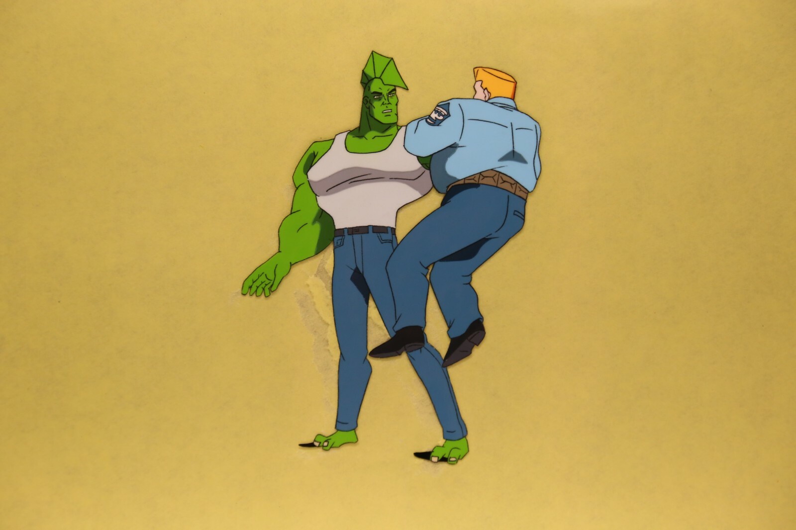 Savage Dragon Original Production Cel 114-65 - Used Condition