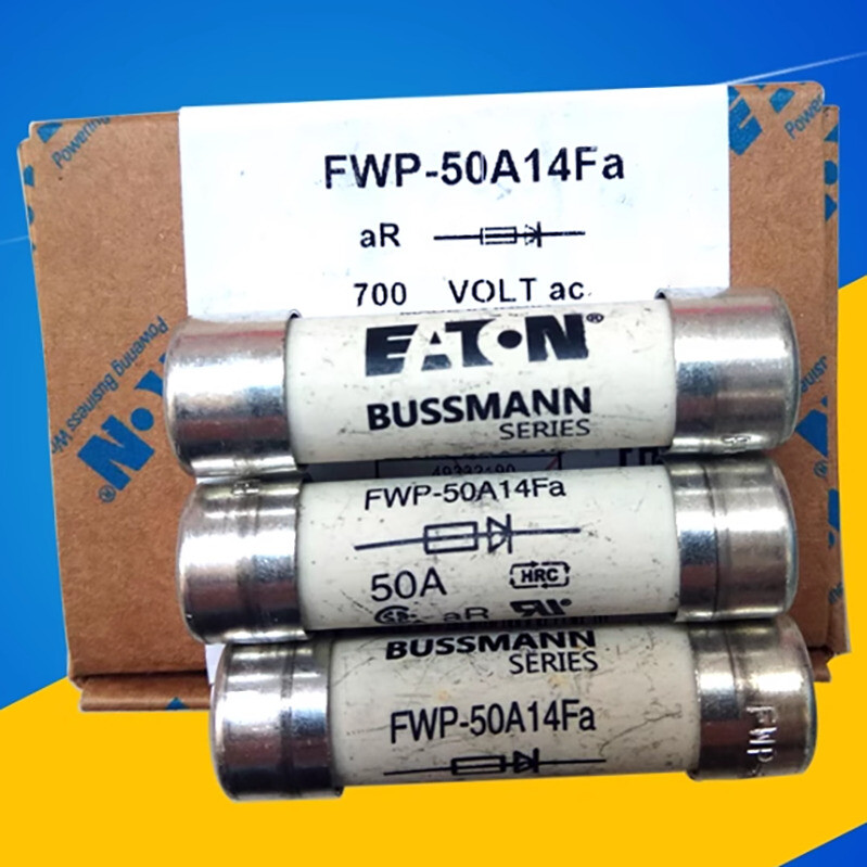 10pcs FWP-50A14FA 700V Volt ac 50 A Amp For EATON BUSSMANN FUSE#
