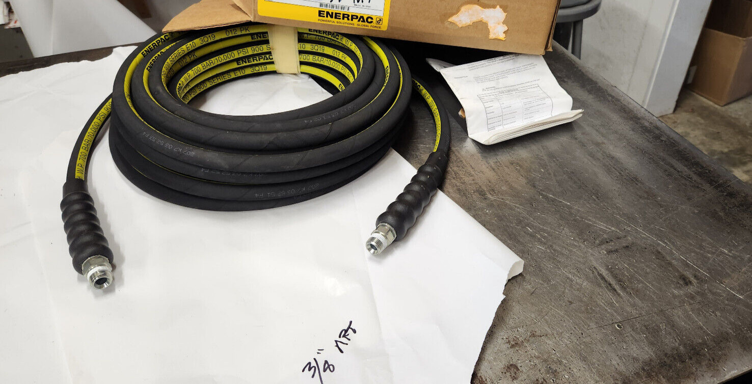 Enerpac H9350 3/8" X 50' 10K-PSI Hydraulic Pump Cylinder Hose NEW NO BOX