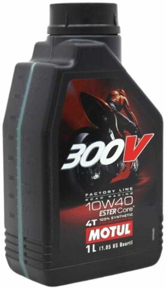 Motul 300V 10W40 100% Synthetic Motor Oil - 1 Liter 104118