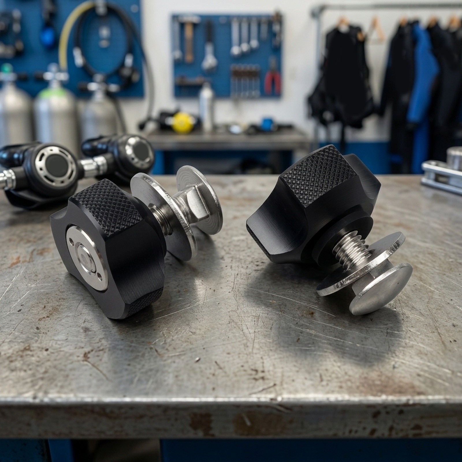 Backplate Screws Embedded Screws Diving Equipment Setup Scuba Diving Equipment