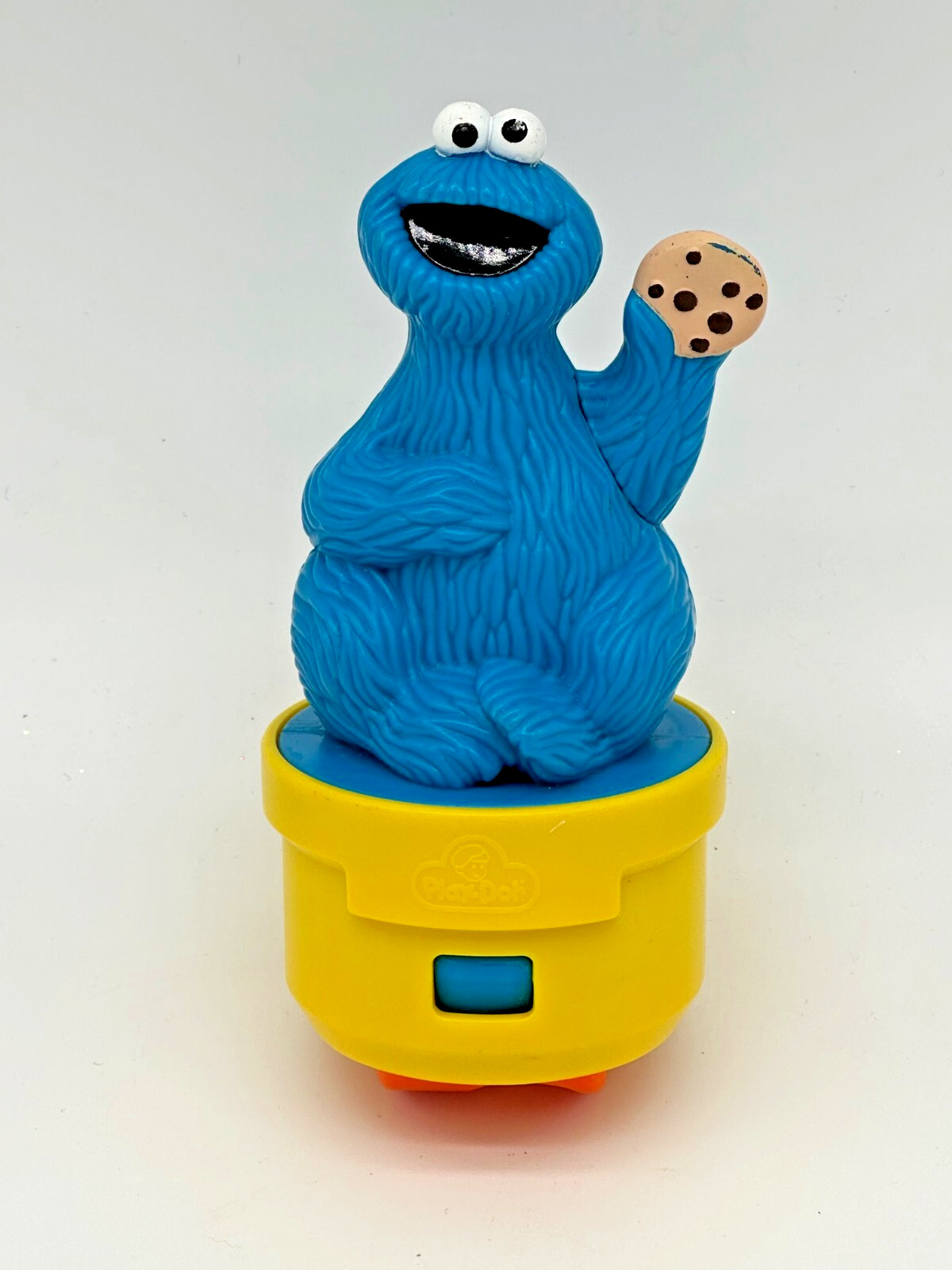 Rare Vintage Play-Doh 1992 Sesame Street Cookie Monster Stamp Roller