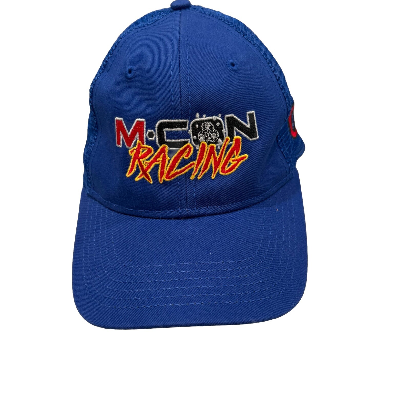 McConnell Racing Multicolor on Royal Blue Trucker Hat Cap Snapback #06