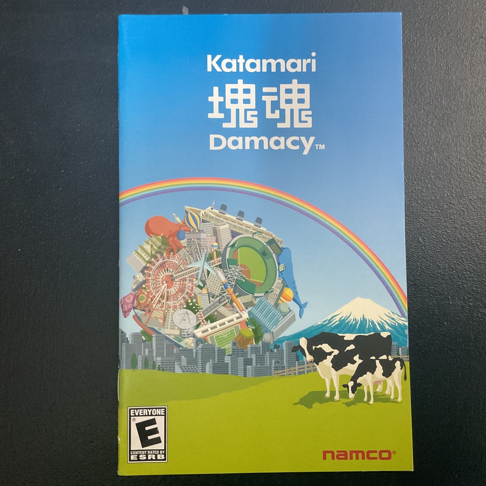 Katamari Damacy PS2 PlayStation 2 Instruction Manual Only