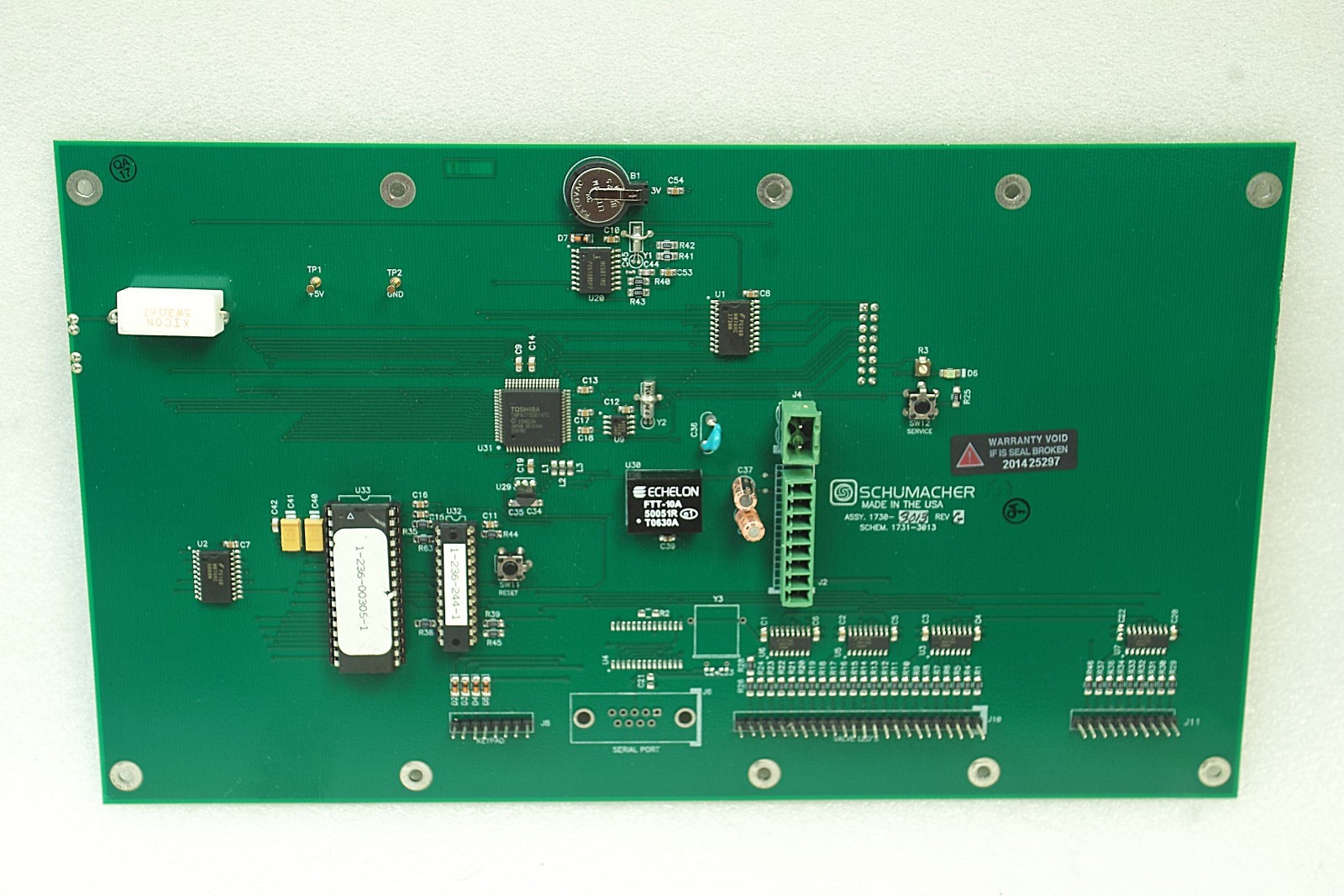 SCHUMACHER ASSY. 1730-3013 DISPLAY CONTROL BOARD FREE SHIP