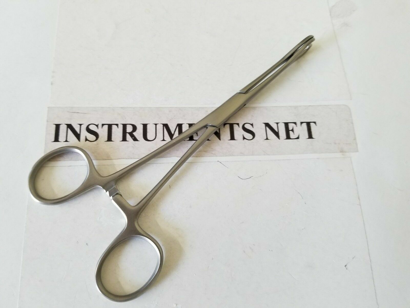 6.0" Sponge Forceps Clamps - slotted with lock Body Piercing Tools.
