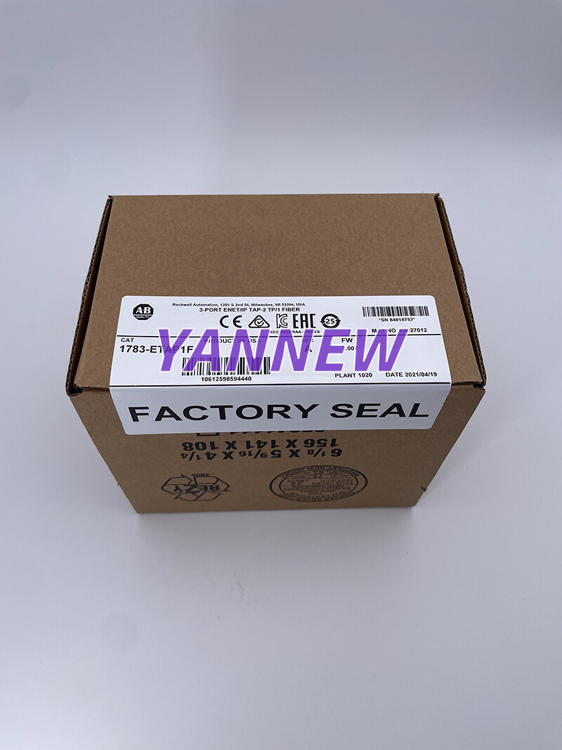 New Factory Sealed Allen-Bradley 1783-ETAP1F SER A 3-Port Ethernet/IP Tap US