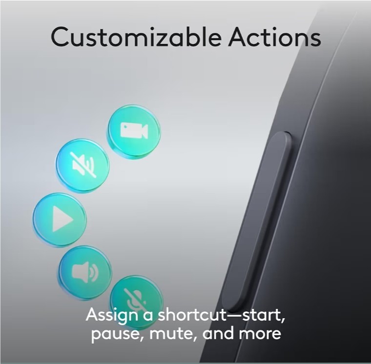 Logitech Spotlight 2 Wireless Bluetooth Laser Pointer Presenter w/ Haptics Black