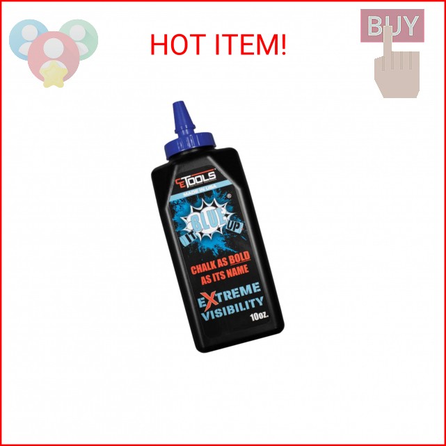 CE TOOLS Blue It Up® Marking Chalk, Color BLUE, EXTREME VISIBILITY, MADE IN USA