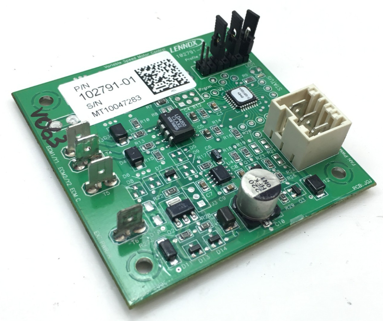 LENNOX 102791-01 Heat Pump Control Circuit Board LER495100-10 used #V063