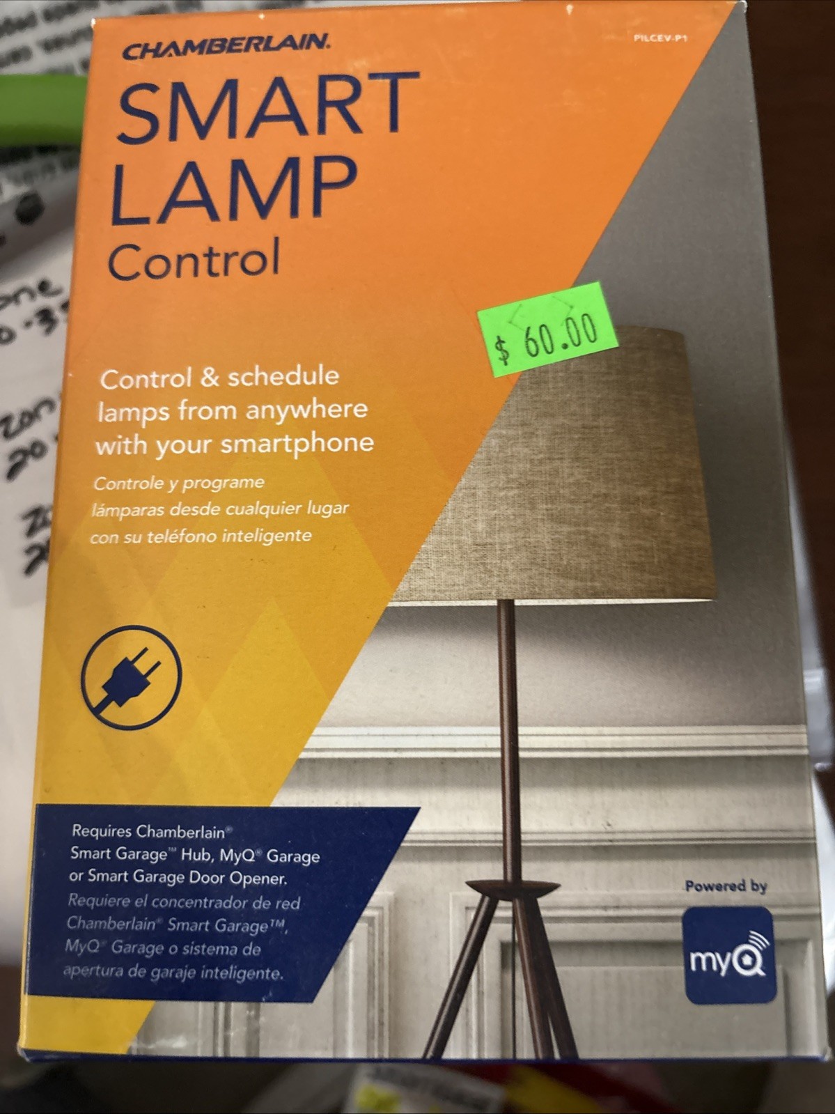 Chamberlain Smart Lamp Control & schedule lamps from anywhere with smartphone